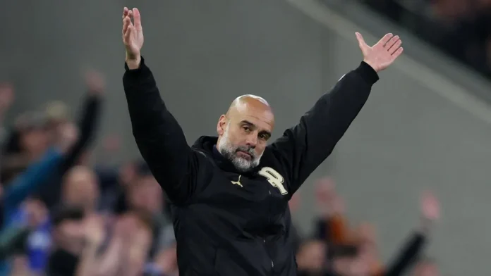 Pep Guardiola disallowed goal title