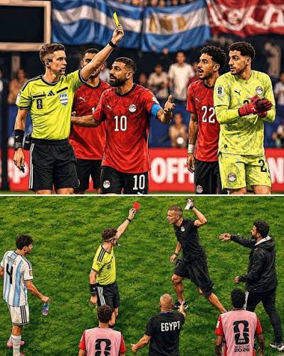 Egypt vs Refree Egypt vs Refree