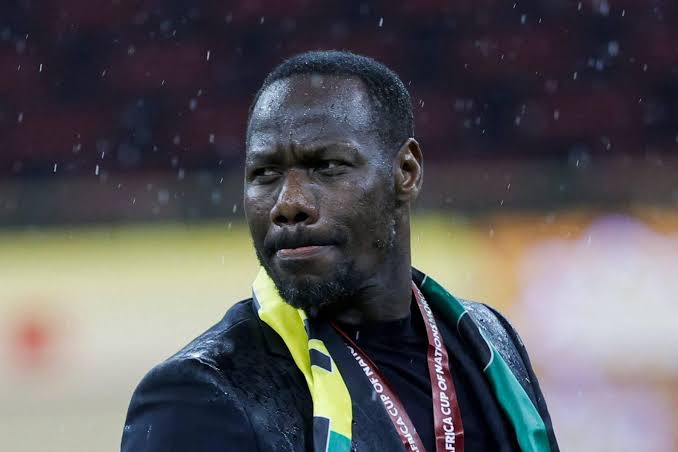 Senegal head coach Pape Thiaw